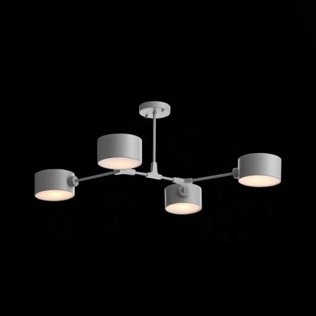 Ceiling EVOLUCE lamp. Sle183702-04. Gemento. 4x60 watts, E14, 68x71.5x32 cm, color gray color-1