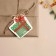 Schildik for a gift New Year “Gift from Santa Claus”, 6.5 x6.8 cm, New Year
