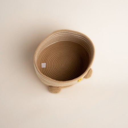 Bear weaving basket "Bear", 25x26x41 cm-3