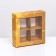 Box for sweets 4 pcs, 12.6 x 12.6 x 3.5 "Happy New Year!"