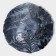 Glass of glass soup "Arabis", d = 21.5 cm, blue color