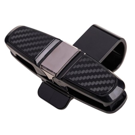 Holder for double glasses, universal Skyway, Clips, Black, S10401001-1