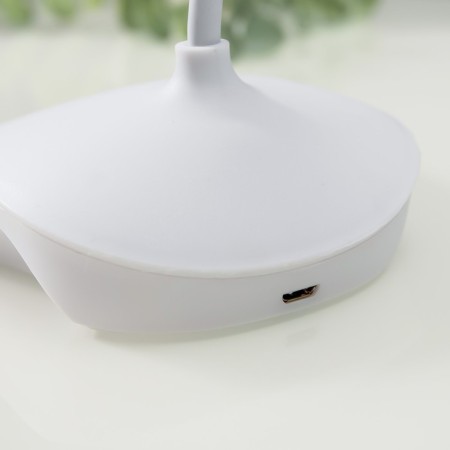 Sensory table lamp 16749/1 LED 2W 6000K USB AKB White 13x11x39 cm Risalux-7