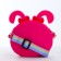 Baby baby on the zipper "chosen", raspberry color