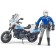 Game set SCRAMBLER DUCATI motorcycle with a policeman figure