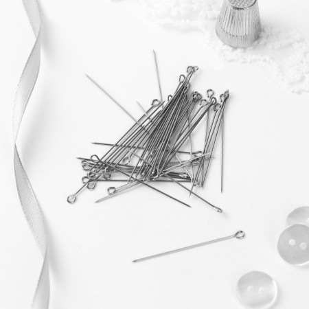 Portnovskiy pins, 43 mm, 6 g, silver color-1