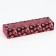 Box for 5 sweets with fuchsia cells, 21 x 3.3 x 5.8 cm