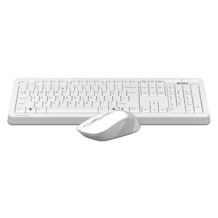Keyboard + Mouse A4Tech FSTYLER FG1010S CLAV: White/Gray Mouse: White/Gray USB Wireless 103388-8
