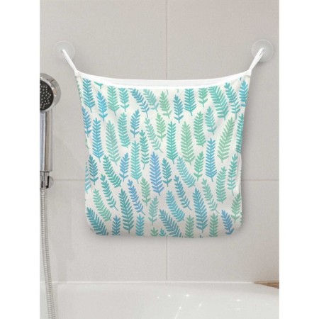 Organizer in a bathtub on suction cups “Little Pattering”, for storing toys and trifles, size 33x39 cm