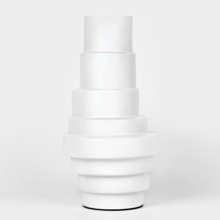 Vase for flowers "Geometry" Polystone, 17 x 17 x 36 cm