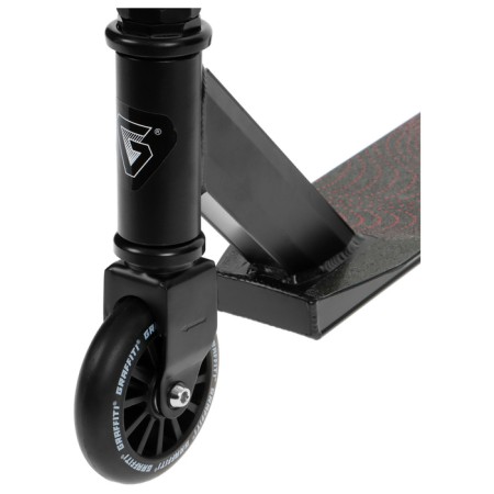 Graffiti Turn 23 tricks scooter, Pu Pu 100 mm, 85a, black color-1