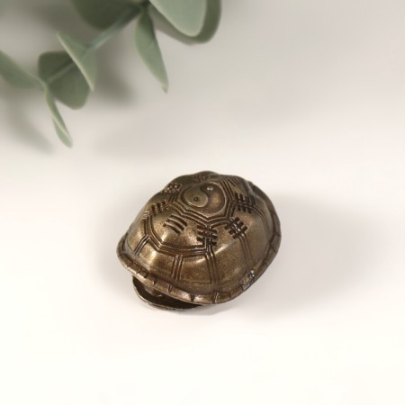 Metal souvenir "Claims with coins" d = 1.1 cm 3x2.4 cm