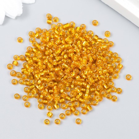 Beads "Zlatka" 08/0, 3 mm, 10 g 0029 Orange-1