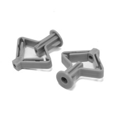 Tundra dowel, type of butterfly 35x32, gray color, 25 pcs.