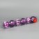 Set of balls plastic D-6 cm, 6 pcs "New Year tree" purple