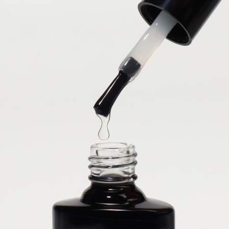 TOP for nails, without sticky layer, 8 ml, led/uv, transparent color-2