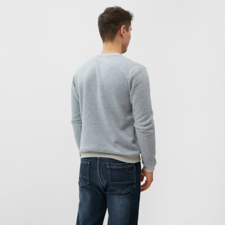 The male sweatshirt was launched, the color is light gray, size 54-3