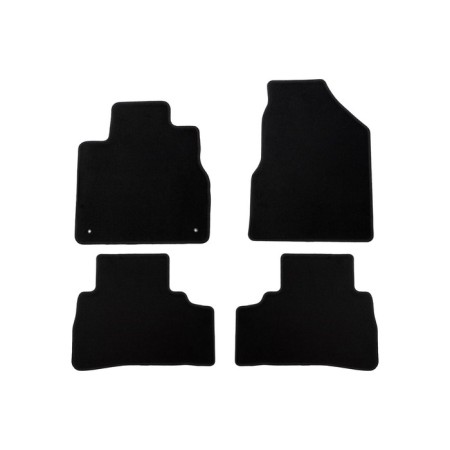 Rugs in the Econom salon for Nissan Murano automatic transmission 2007-2010, 2010-2012, 2011-2015, SUV, 4 pcs., Textile