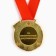 Children's medal for graduation "graduate", on tape, gold, metal, d = 5.5 cm