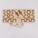 Puzzle interhemispheric board Small "Egyptian figures"