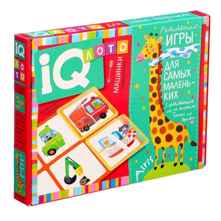Plastic lotto for kids "cars. Half a half" 3+ 29999-8