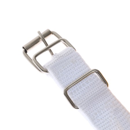 Nylon disin again with a fleece lining, adjustable size, white-2