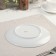 Porcelain plate "Provence", d = 20 cm, white