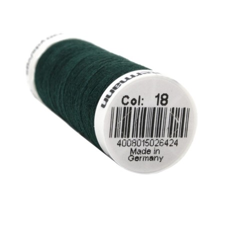 SEW-HALL thread for all materials, 200 m, 748277 (018 Dark Malachite)-1