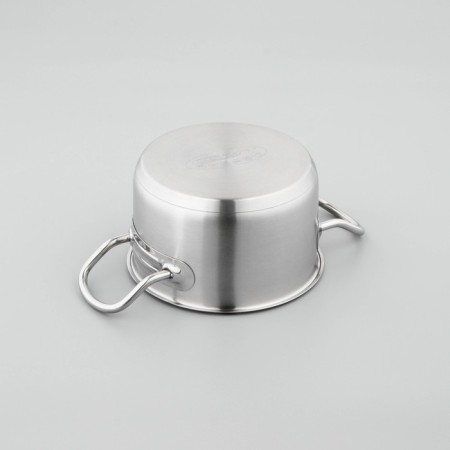Poster "General catering", 2 l, d = 16 cm, h = 10 cm, metal cover, induction, with a heat distribution layer-3