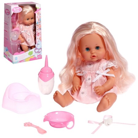 Pups functional "My baby" drinks, pisses, with accessories