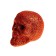 Figure for crafts and decor "Skull", set 6 pcs., Size 1 pcs: 4 × 4.5 × 4.5 cm, Copper color