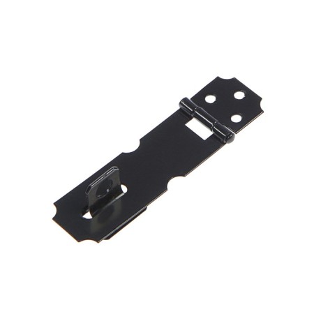 Layer for a hinged lock, with a eye, l = 76 mm, black