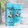 Face mask "Family Cosmetics" with blue clay and seaweed, 100 g