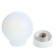 Lamp TDM UHL4, E27, 60 W, IP20, wall-flow, inclined base, white
