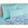 Bed linen euro delphinium, size 240x214 cm, 220x215 cm, 70x70 cm - 2 pcs