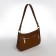 Female bag Textura, small size, brown color
