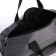 Road bag on lightning, 3 external pockets, a long belt, the color is gray