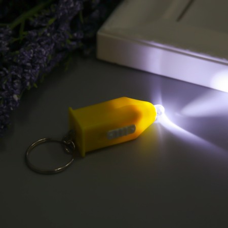 Light light on the ring "Mini pencil" CN-718 shines mix 4x1.7x1.7 cm-2
