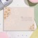 Postcard "Congratulations!" Congrev, embossing, white flowers, purple background, 12.5x19.4 cm
