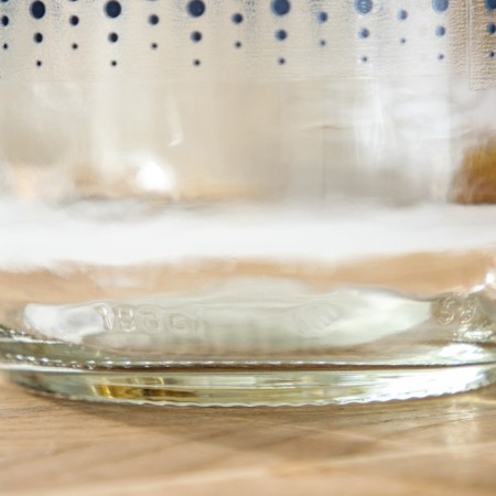 Glass Bank for bulk products "Circles", 950 ml, color mix-2