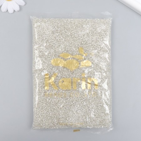 Бисер стекло 8/0 "Прозрачный" 450 гр-2