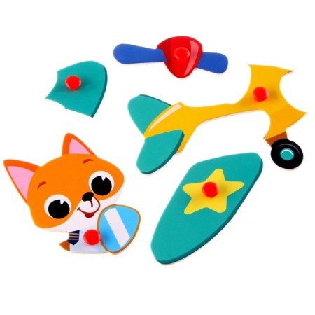 Frame - liner "Lisenok in an airplane"-2