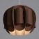 Bayerlux “Sarri” lamp E27 15W chocolate 44x44x35-135 cm
