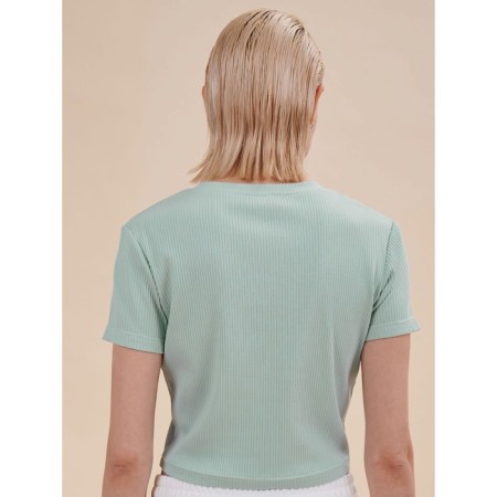 Crop top female Pelican, size 42, menthol color-2