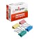 A set of paper clamps is 41mm, 12 pieces, 4 colors, in a cardboard box