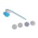 Bradex KZ 0440 skin care device “Smooth leather”, 2 speeds, 5 nozzles, white