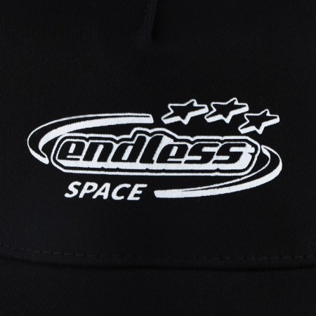 Men's cap space, black color, rr 56-6
