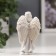 Souvenir Polystone "Guardian Angel with Heart" 9x5x2.5 cm