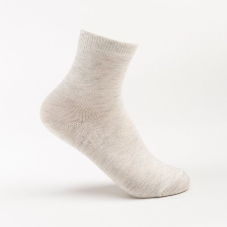 Cashmere children's socks, gray color, size 18-20