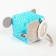 Toy soft cube "Mouse", crumbs